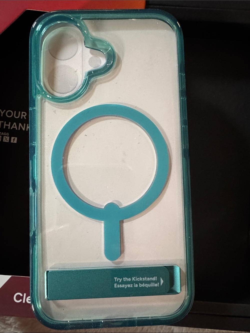 ZAGG Santa Cruz snap iphone 16 case, new in box